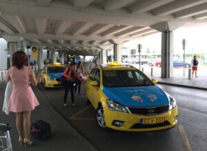 Taxi à l'aéroport de Budapest