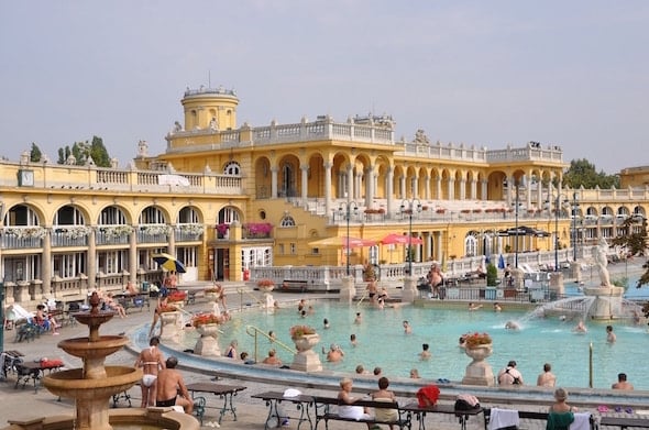 Budapest baths Szechenyi